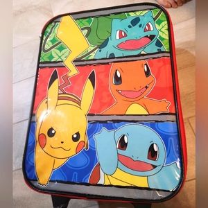 Pikachu Pokemon Rolling Carry-on Suitcase Kids/Child Travel Luggage